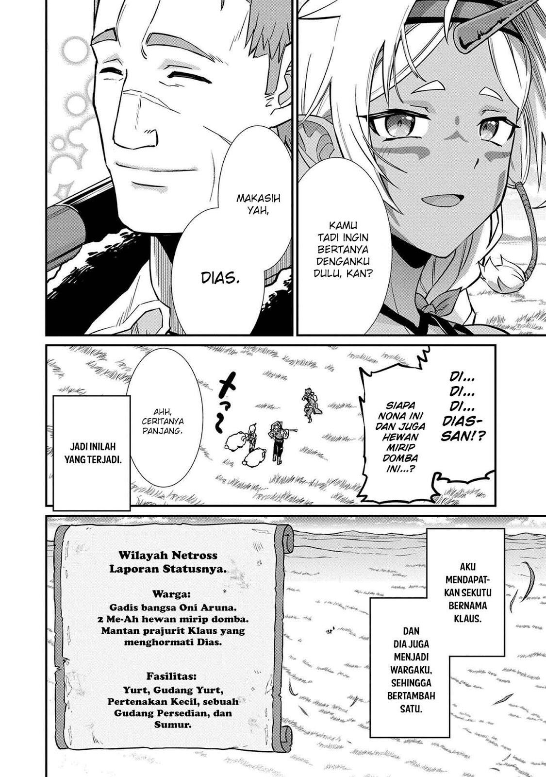 Ryoumin 0-nin Start no Henkyou Ryoushusama Chapter 05 Gambar 34